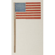 45 STARS ON A CORNFLOWER BLUE CANTON, SPANISH-AMERICAN WAR ERA, UTAH STATEHOOD, 1896-1908