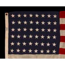 48 STARS, WWI ERA (U.S. INVOLVEMENT 1917-18) -1935, MARKED "STERLING," MADE BY ANNIN IN NEW YORK CITY OR NEW JERSEY