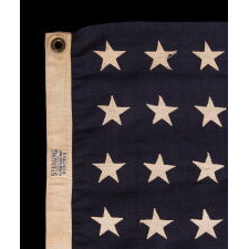 48 STARS, WWI ERA (U.S. INVOLVEMENT 1917-18) -1935, MARKED "STERLING," MADE BY ANNIN IN NEW YORK CITY OR NEW JERSEY