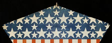 DYNAMIC, UNUSUAL KITE, MADE BY MARKS BROS., BOSTON IN THE WWI - WWII ERA (1918-45)