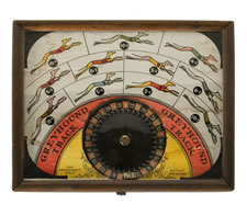 DOG RACE PENNY BETTING GAME, 1910-30