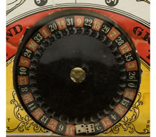 DOG RACE PENNY BETTING GAME, 1910-30