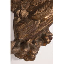 CARVED & GILDED EAGLE OF MONUMENTAL PROPORTIONS, WITH A WINGSPAN JUST SHY OF 8 FEET, MADE circa 1885-1920’s, FOUND IN PENNSYLVANIA