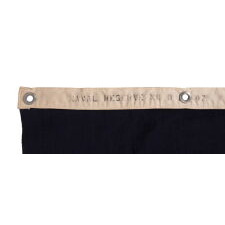 FORKED SWALLOWTAIL PENNANT OF THE U.S. NAVY RESERVE FORCE MERCHANT MARINE, EXTREMELY RARE & BEAUTIFULLY GRAPHIC, MADE AT MARE ISLAND, CALIFORNIA, SIGNED & DATED