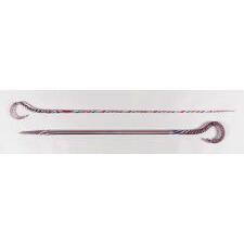 GLASS, PATRIOTIC PARADE CANES, ca 1876-1900