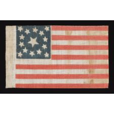 15 STARS, MADE EITHER TO CELEBRATE KENTUCKY STATEHOOD OR TO GLORIFY THE SOUTH, 1861-1876, VERY RARE