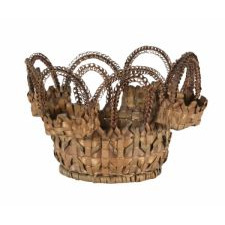 PASSAMAQUODDY (MAINE) NATIVE AMERICAN SEWING BASKET WITH AN EXTRAORDINARILY EXUBERANT DESIGN, DATED 1891 WITH A PENCILED INSCRIPTION