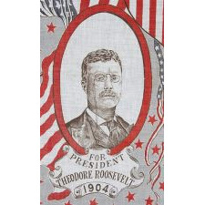 PAIR OF KERCHIEFS FROM THE 1904 PRESIDENTIAL CAMPAIGN: ROOSEVELT VS. PARKER