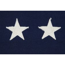 48 STARS, MARKED "DEFIANCE", MADE BY THE ANNIN COMPANY IN NEW YORK CITY, circa 1944