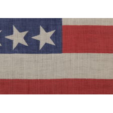 42 CANTED STARS, NEVER AN OFFICIAL STAR COUNT, 1889-1890, WASHINGTON STATEHOOD