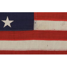 15 STARS AND 15 STRIPES, A COPY OF THE STAR SPANGLED BANNER, THE FAMOUS FLAG ON WHICH FRANCIS SCOTT KEY GAZED IN BALTIMORE HARBOR WHILE WRITING THE WORDS TO THE SONG OF THE SAME NAME; THIS EXAMPLE MADE BY ANNIN & COMPANY IN NEW YORK CITY, CA 1912-14: