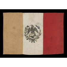FLAG OF MEXICO IN THE DESIGN USED BETWEEN 1893-1916