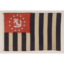 POWER SQUADRONS ENSIGN, MADE BY ANNIN IN NEW YORK CITY, 1914-1920’s