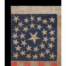 33 STARS, MEDALLION CONFIGURATION, PRE-CIVIL WAR THROUGH WAR PERIOD, 1859-1861