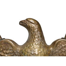 EAGLE FORM POLITICAL PARADE TORCH FROM THE 1860 or 1864 CAMPAIGN OF ABRAHAM LINCOLN