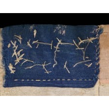 EXCEPTIONAL CONFEDERATE 1ST NATIONAL PATTERN BIBLE FLAG WITH A CRESCENT FORMATION OF 11 STARS, 2 OF WHICH APPEAR TO HAVE BEEN SUBSEQUENTLY ADDED AS MORE STATES SECEDED FROM THE UNION; MADE ca MARCH-MAY, 1861, UPDATED BETWEEN THEN AND OCTOBER; FOUND AMONG A COLLECTION OF LETTERS WRITTEN BY TWO NEW ENGLAND SOLDIERS, PROBABLE UNION CAPTURE