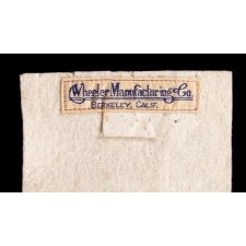EXTREMELY RARE SUFFRAGETTE ARMBAND, MADE IN BERKELEY, CALIFORNIA FOR CARRIE CHAPMAN CATT'S WOMAN SUFFRAGE PARTY (WSP) OF NEW YORK CITY, CA 1912-1919