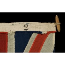 BRITISH RED ENSIGN, ENTIRELY HAND-SEWN, ca 1880-1920’s