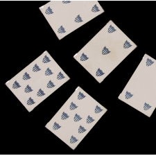 1862 CIVIL WAR PLAYING CARDS WITH STARS, FLAGS, SHIELDS, & EAGLES, AND FACE CARDS ILLUSTRATING CIVIL WAR OFFICERS AND LADY COLUMBIA, CA 1862, BENJAMIN HITCHCOCK, NEW YORK