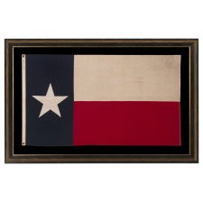 FLAG OF THE REPUBLIC OF TEXAS, WHICH BECAME THE TEXAS STATE FLAG, MADE CIRCA 1945 – 1950’s