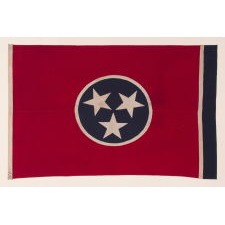TENNESSEE STATE FLAG, MADE BY ANNIN IN NEW YORK CITY, CIRCA 1920’S – 1940’S