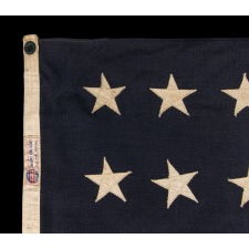 48 STARS, WWI - WWII ERA (1917-1945), MARKED "HIGH GRADE," MADE BY THE ANNIN COMPANY OF NEW YORK & NEW JERSEY