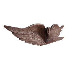 CARVED EAGLE FROM THE SHOP OF JOHN HALEY BELLAMY, THE MOST RENOWNED CARVER OF THE FORM, THIS EXAMPLE IN A DIMINUTIVE SCALE, WITH WONDERFUL, DARK PATINA, circa 1875-1910