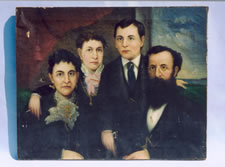 THE JACOBS FAMILY, ASSINIPPI, MASSACHUSETTS, CA 1880