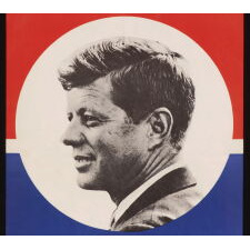 EXCEPTIONAL 1960 JOHN F. KENNEDY PRESIDENTIAL CAMPAIGN POSTER WITH “A TIME FOR GREATNESS” SLOGAN