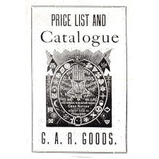 SUBSTANTIAL CANNON-LEG TABLE [ALTER] FROM THE GREGG POST OF THE GRAND ARMY OF THE REPUBLIC (G.A.R.) IN BELLFONTE, PENNSYLVANIA, MADE BY CHARLES J. NAYLOR OF PHILDELPHIA, ACTIVE 1870-1913