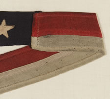 U.S. NAVY COMMISSIONING PENNANT BELONGING TO U.S. NAVY SUBMARINE CAPTAIN WILLIAM ROSS BANKS, WWII ERA OR SHORTLY THEREAFTER