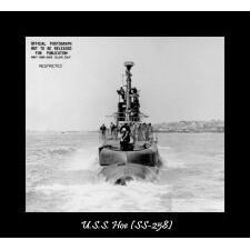 AMERICAN FLAG, 48 STARS, A U.S. NAVY SMALL BOAT ENSIGN FROM A WWII SUBMARINE, WITH ENDEARING WEAR FROM LONG-TERM USE; THE FLAG MADE IN JANUARY, 1944 AT MARE ISLAND, CALIFORNIA; BROUGHT HOME BY GUNNER’S MATE 2ND CLASS, JAY J. BURKINS OF LANCASTER COUNTY, PENNSYLVANIA